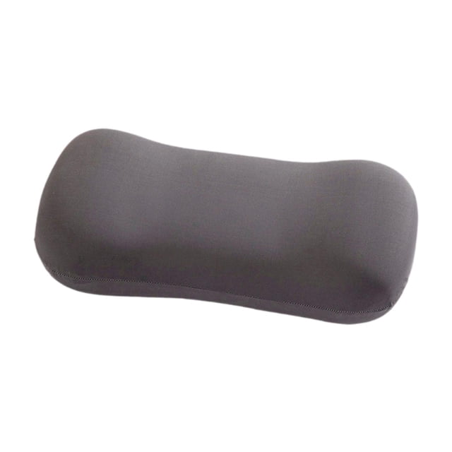 Almohada de cama Memoria de espuma de espuma para almohada de almohada de almohada cervical almohada para almohada de cuello para adultos conductores Gris
