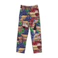 thumbnail image 2 of Haiem Glasses Of Red Wine 1 Men's Pajama Pants Ultra Lightweight Pjs Bottoms Sleepwear Bottom Pants With Pocket Drawstring-Small, 2 of 7