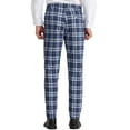 thumbnail image 3 of Lars Amadeus Men's Plaid Dress Pants Casual Slim Fit Checkered Business Trousers, 3 of 6