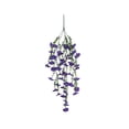 thumbnail image 2 of 6-Pack Morning Glory Hanging Plants, 30in Artificial Flower Vines for Indoor, Outdoor, Garden, and Porch Decor, 2 of 6