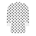 thumbnail image 7 of CHGBMOK Womens Polka Dots 3/4 Sleeve Blouses Button On Crew Neck T Shirts Casual Dressy Tops Going Out Outfit, 7 of 7