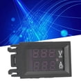 thumbnail image 4 of Voltmeter Ammeter Head, Universal Easy Assembly DC4.5V-100V Voltage Current Meter Digital With 2 Color Display For Electronic For Home 10A,50A With Shunt 75m Ohm ,100A With Shunt, 4 of 8