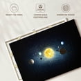 thumbnail image 6 of Elephant Stock Elements Of Solar System Wall Art - Horizontal Canvas Wall Art - Living Room Wall Decor - Astronomy & Space Canvas - Black And Gray Decor - 36" x 24", 6 of 8
