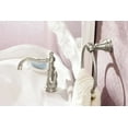 thumbnail image 3 of Moen Weymouth Brushed Nickel Towel Ring, 3 of 7