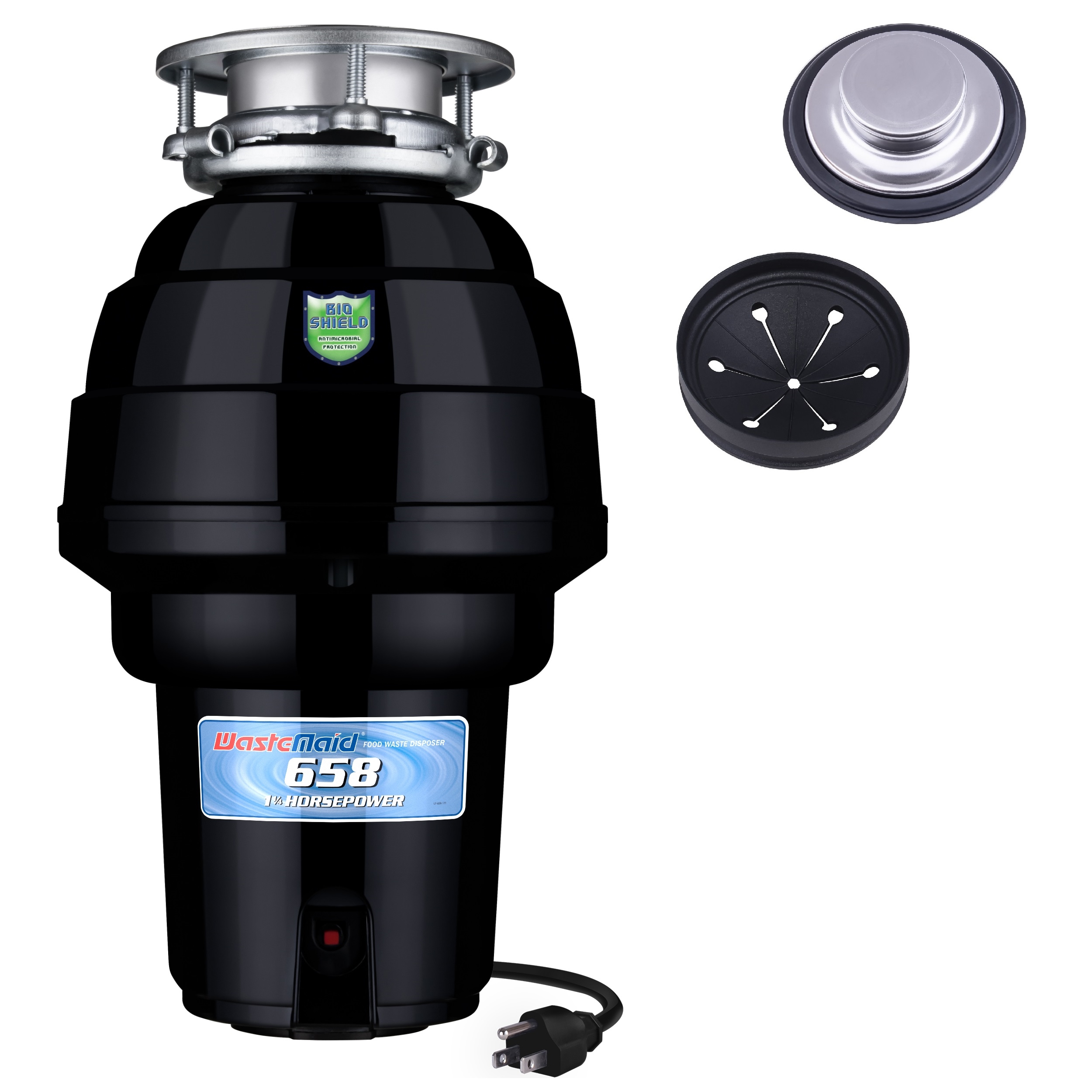 1/2 HP Economy Waste Maid 10USWM0583B Garbage Disposal Black BEST