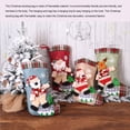 thumbnail image 2 of Billuyoard Medias de Navidad 3D Bear Elk Dancing Doll Calcetines Chimenea Colgante Colgante Gran capacidad Candy Goodie Bag Party Navided Kits de decoración para fiestas Llevar Billuyoard HA068970-02, 2 of 6