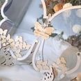 thumbnail image 6 of Inerposs Wooden Butterflies Sign-in Table, Wedding Guestbook Decoration, Elegant Wooden Ornaments, Unique Wedding Decor for Guest Registration, Butterfly Shape Wedding Centerpiece, 6 of 7