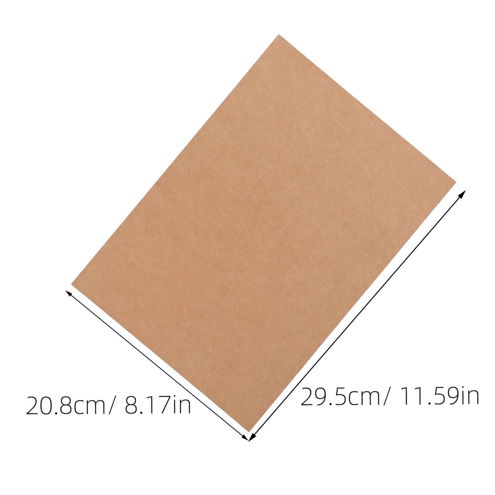 BESTYASH 10-Pack Kraft Paper Binding Covers for Craft Projects and Photo Albums