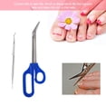 thumbnail image 4 of Terreno De Uñas De Pedicura Profesional De Acero Inoxidable Conjunto De Uñas De Largo De Largo., 4 of 7