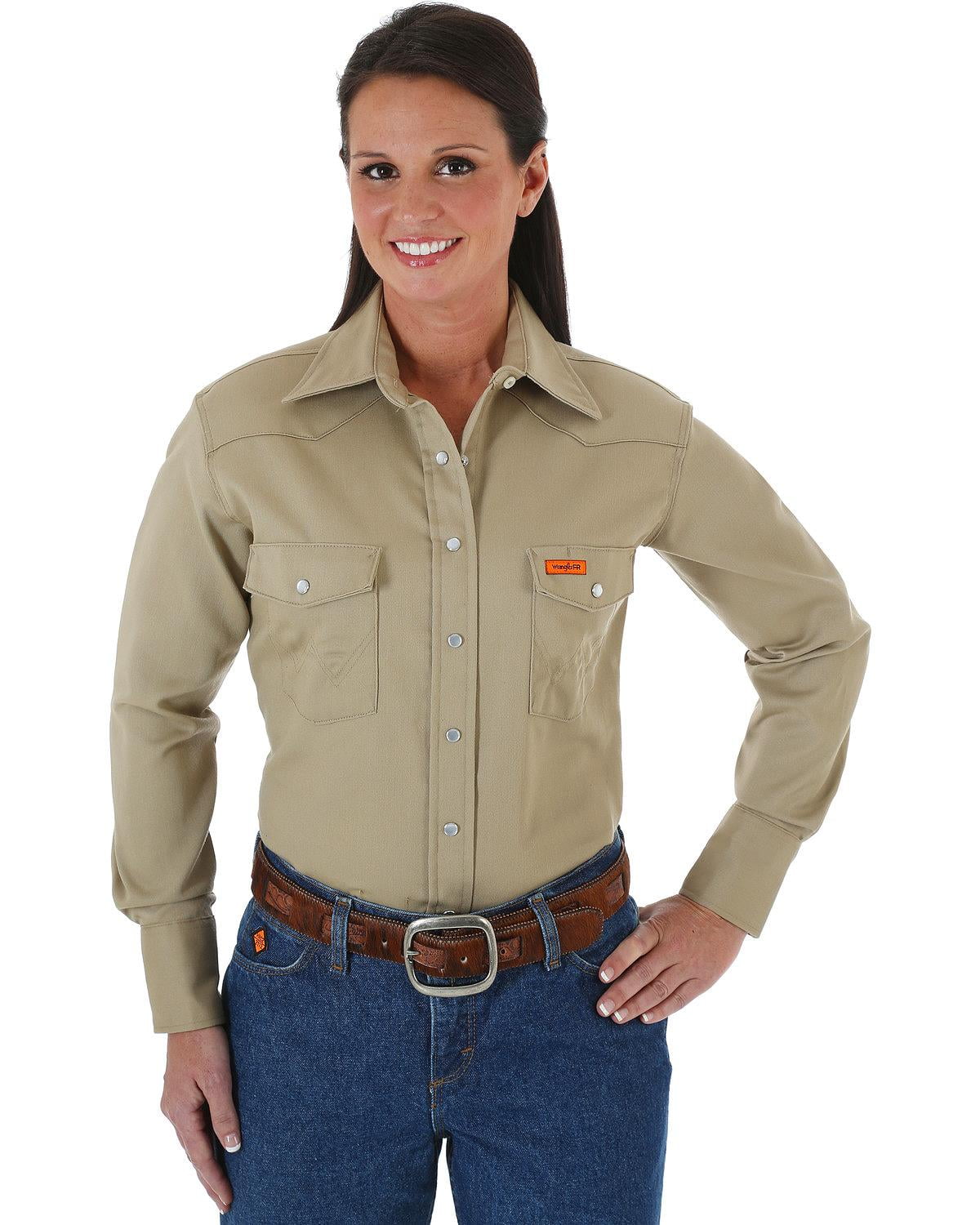 wrangler lightweight fr shirts