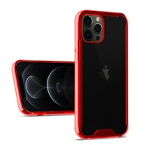 Pc09-iphone2067rd: Iphone 12 Pro Max Bumper Case In Red
