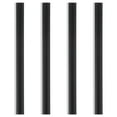 thumbnail image 6 of MIPCASE Rubber Lip for Dust Pan Dustpan Rubber Edge Black for Cleaning Tools 4Pcs, 6 of 8