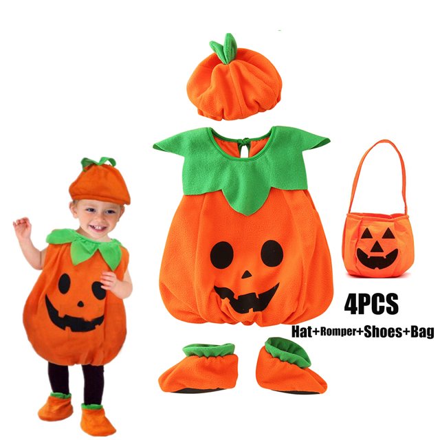 Pelele de Halloween para niños, disfraz de calabaza, ropa para niños de 0 a 12 años, Caperucita Roja, Jack Sally, Cosplay para niños pequeños, espectáculo escolar