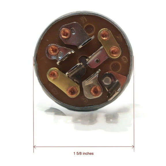 Lawn Mower Ignition Switch with 2 Keys for Cadet for 725-3163/925-3163 Smile Home