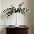 thumbnail image 5 of Sleek Minimalist Plastic Vase for Dried Flowers Pampas Grass Display Modern Home Office Table Decor Sculptural Centerpiece with Stable Base Design, 5 of 6