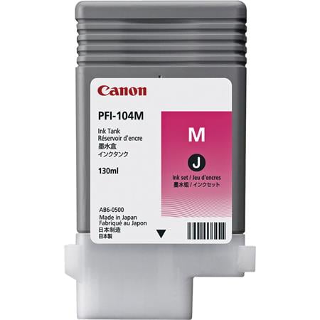 3631B001AA (PFI-104) Ink, Magenta 3631B001AA (PFI-104) Ink, Magenta