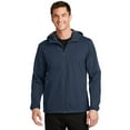 thumbnail image 2 of Port Authority Active Hooded Soft Shell Jacket. J719, 2 of 2