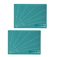 thumbnail image 2 of yotijay 2Pcs Gridded Cut Boards, Cutting Mats Engraving Art Mat Sewing Mats Double Sided 30cmx22cmx0.9mm, 2 of 9