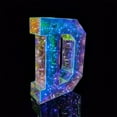thumbnail image 5 of DAMAI 26 Letter LED Marquee Letter Lights Light Up Letters Glitter Alphabet Letter Sign Battery Powered for Night Light Birthday Party Wedding Gifts Home Bar Christmas Valentine's Day Decoration, 5 of 9