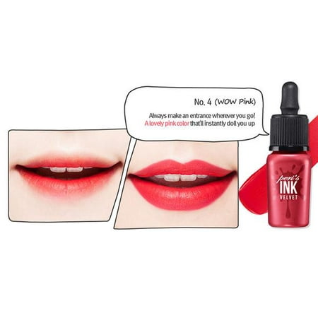 [ PERIPERA ] Peri's Ink The Velvet Color Tint # 4 Wow (Best Place To Skin Wow)