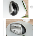 thumbnail image 4 of Souris de Bureau Sans Fil pour Console de Jeu Souris Verticale Sans Fil, Souris Sans Fil Sculptée avec Support de Poignet, Niveaux de 3 DPI et 4 Boutons pour Ordinateurs, Ordinateurs Portables et MacBooks, Main Droite, Noir Gris, 4 of 4