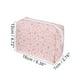 thumbnail image 2 of 1 Pc Bolsa Cosmética Floral Portátil para Mujeres para Vacaciones Viaje de Negocios Rosa Claro Poliéster, 2 of 3