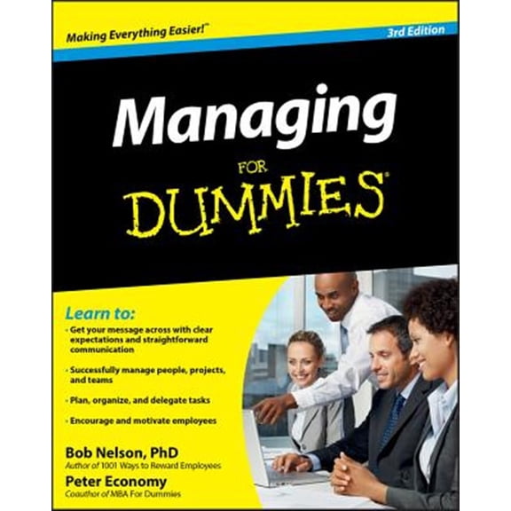 Pre-Owned Managing for Dummies 3e (Paperback) 0470618132 9780470618134
