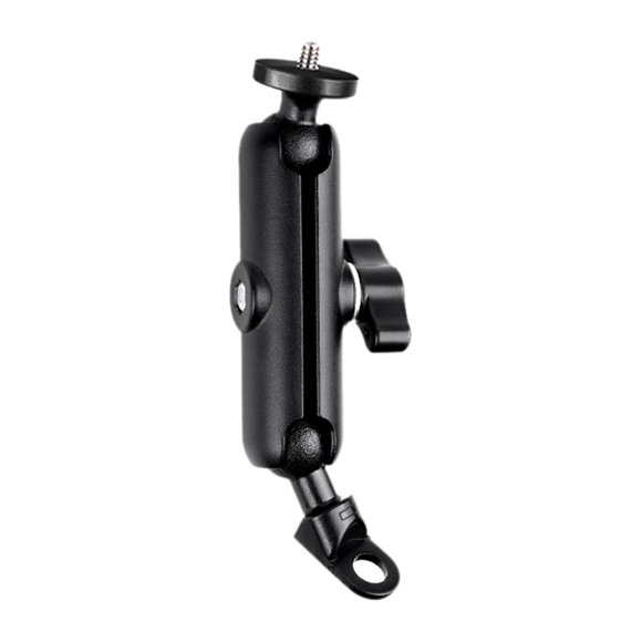 Soporte de montaje para bicicleta Sunnimix para cámara de acción 1/4 tornillo espejo retrovisor