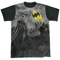 thumbnail image 1 of Batman Heed The Call, Unisex Adult Halloween Costume Sublimated T Shirt, 1 of 4