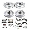 thumbnail image 3 of PowerStop Front and Rear Z36 Truck & Tow Brake Pad Rotor Drum and Shoe Kit Fits: FORD MAZDA Select Models K15149DK-36, 3 of 10