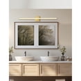 thumbnail image 3 of Dainolite 24W Colour Changing Vanity Aged Brass with Frosted Acrylic Diffuser, 3 of 3