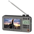 thumbnail image 1 of Radio portátil para películas y vídeo SEMIER 720p de 4,3 pulgadas con Bluetooth, 1 of 9
