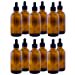 thumbnail image 3 of Bouteille en Verre Ambré 4oz avec Compte-Gouttes (12 pack), 3 of 4