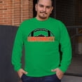 thumbnail image 4 of Cincinnati Skyline Football Long Sleeve T-shirt Bleed Orange and Black Game Day Fantasy League Champions Tailgating, 4 of 7