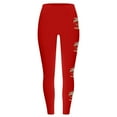 thumbnail image 4 of Aloohaidyvio Christmas Leggings for Women No Boundaries Womens Christmas Ugly Leggings Holidays High Waisted Ankle Length Party Tights, 4 of 4