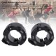 thumbnail image 5 of M Buder Abrazaderas Magnéticas para Barra de 50mm, Clips de Cuello de Bloqueo de Placa de Peso de Liberación Rápida para Entrenamiento de Levantamiento de Pesas, Par, Negro y Gris (18 cm / 7 in), 5 of 9