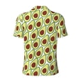 thumbnail image 4 of Rocae Avocado for Men's Short Sleeve Polo Shirt, Quick Drying Performance Moisture Wicking Sports Men's Golf Shirt 4X-Large, 4 of 9