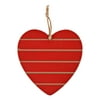 Way to Celebrate Valentine's Day Red Heart Hanging Decor