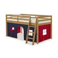 thumbnail image 3 of Alaterre Furniture Roxy Junior Loft - Cinnamon with Blue and Red Bottom Tent, 3 of 4