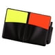 thumbnail image 5 of Paquete de 2-6 tarjetas de árbitro de fútbol, tarjeta amarilla y roja de fútbol de PVC para 2 piezas, 5 of 8