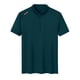 thumbnail image 1 of Camisas de Manga Corta de los Hombres Blusa Deportiva Seca Rápidamente con Cuello Girable, Blusa de Manga Corta de Poliéster Casual, 1 of 5