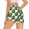 thumbnail image 3 of Sigee Happy Watermelon for Women's Athletic Shorts High Waisted Running Shorts Pocket Sporty Short Gym Elastic Workout ShortsXX-Large, 3 of 9
