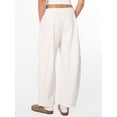 thumbnail image 3 of Celebrity Pink Women's and Women's Plus Fleece Barrel Sweatpant, Sizes XS-4X, 3 of 6