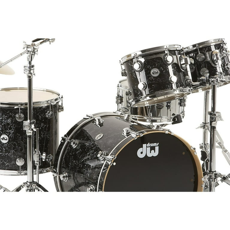DW SSC Collector's Series 4-Piece Shell Pack Black Velvet Chrome