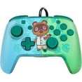 thumbnail image 1 of Remis à Neuf (Excellent) - Manette Pro Filaire PDP Gaming REMATCH Switch - Animal Crossing - Tom Nook - Bleu/vert, 1 of 4