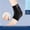 Black, variant on Silicone Ankle Brace Support Sleeve Sprain Stabilizer, Compression Joint Protection Breathable Design For Sports Walking Running Fitness Daily Use
