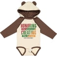thumbnail image 3 of Inktastic Honoring the Past and Creating the Future Black History Boys or Girls Long Sleeve Baby Bodysuit, 3 of 5