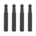 thumbnail image 1 of 40mm Aluminio Aleación Bicicleta Presta Válvula Extensor Extensión Negro 4Pcs, 1 of 1