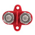thumbnail image 1 of DC 48V Bus Bar Terminal Block 5/16in M8 Insulated Dual Positive Power Distribution Junction Stud with SpacerBlack, 1 of 3