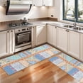 thumbnail image 3 of Kitchen Rugs Sets Of 2,Multicolor Ethnic Striped Pattern Anti Fatigue Kitchen Mat Rugs Non Slip Washable,Decorative Kitchen Floor Mats for Kitchen,Sink,Laundry,17"X47", 3 of 5